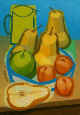 Pears, Apricots and Apple